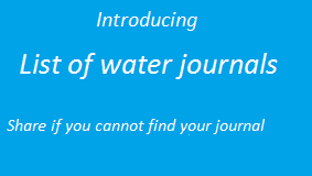 Share water journals